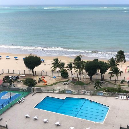 Beach Front Beach View 1 Bedroom 2Bathroom Coral Beach Apt San Juan Exterior photo